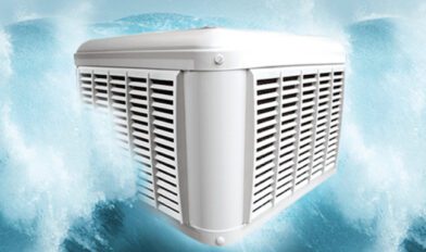 cooling and ventilation by evap cooler