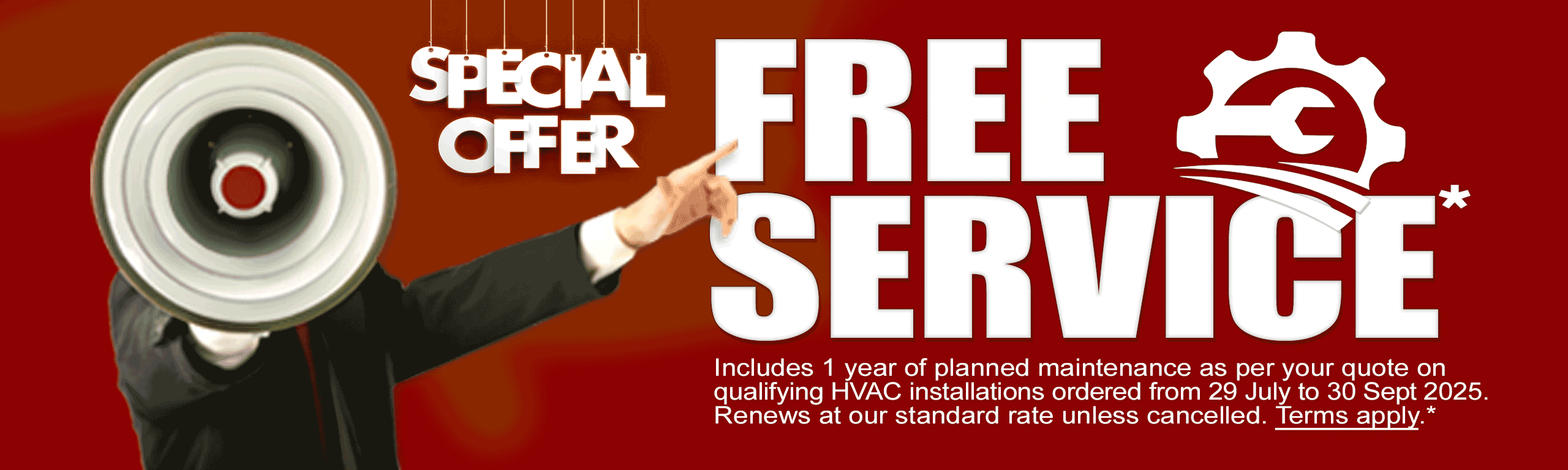 commercial heating offer